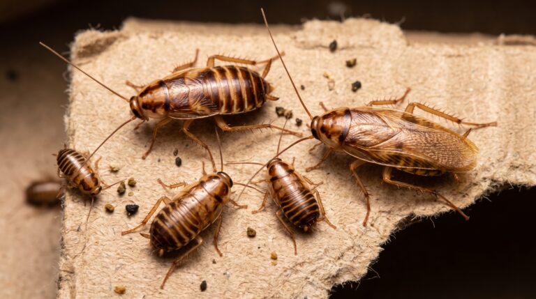 Brown-banded cockroach